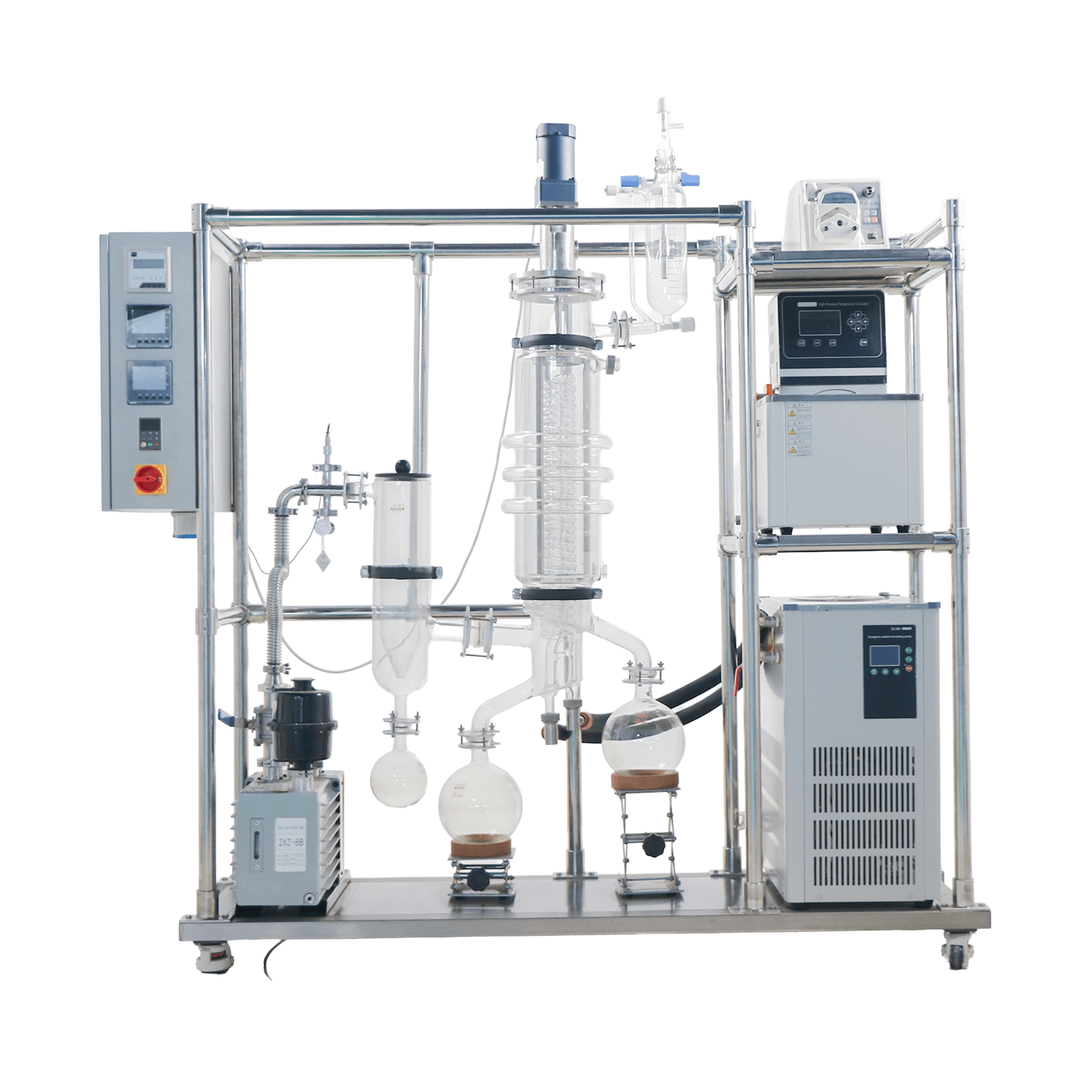 Working Principle Diagram Of Molecular Distillation System Working Principle Diagram Of Molecular Distillation System